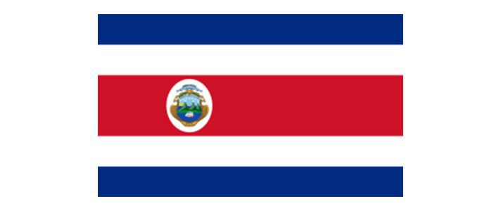 Bandera Costa Rica